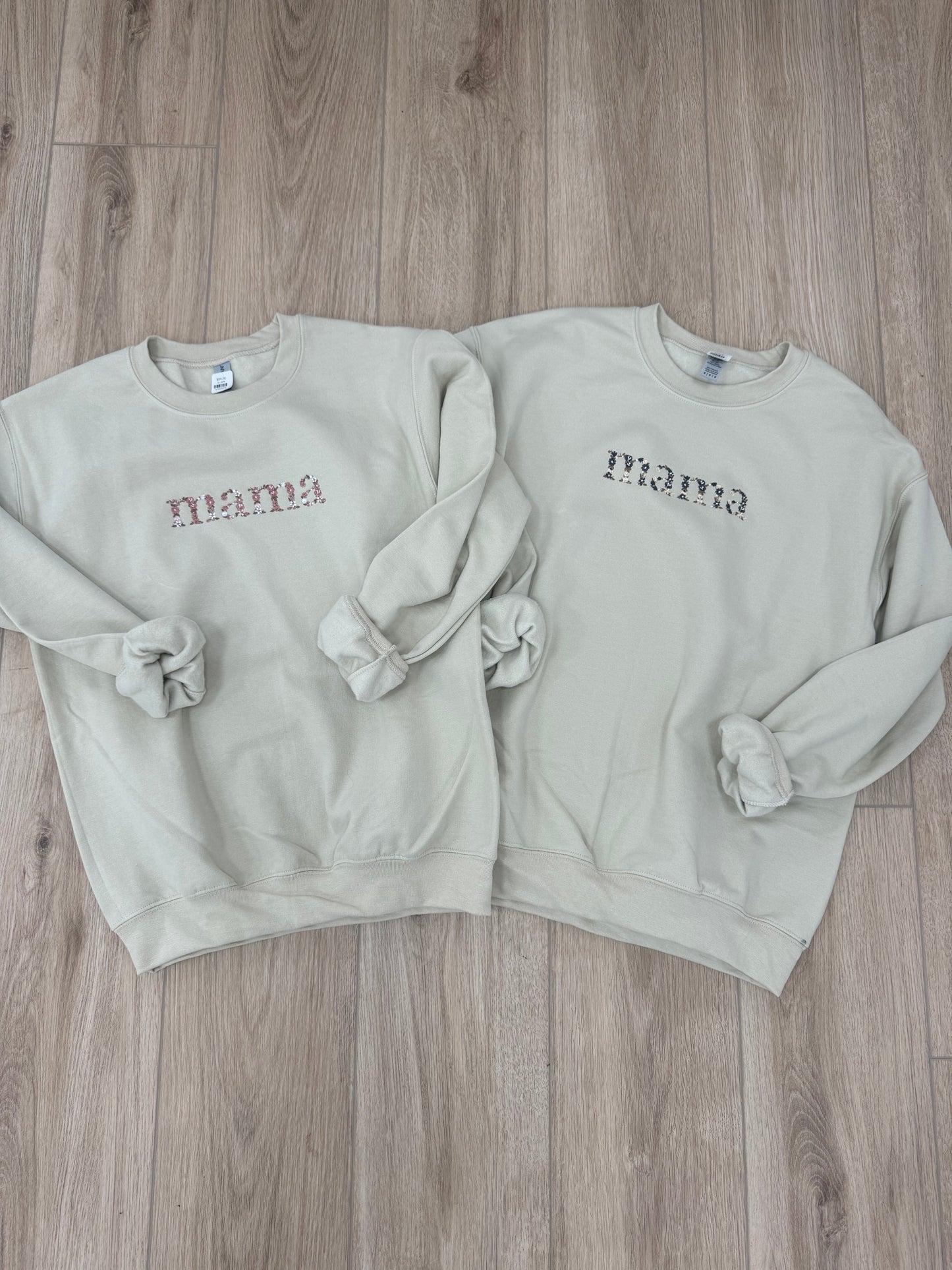 Floral Mama Embroidered Sweatshirt