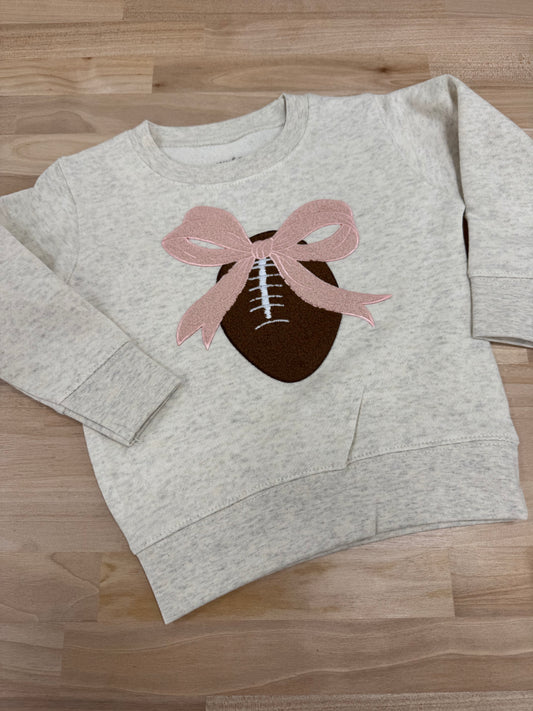 Coquette Football Sweatshirt