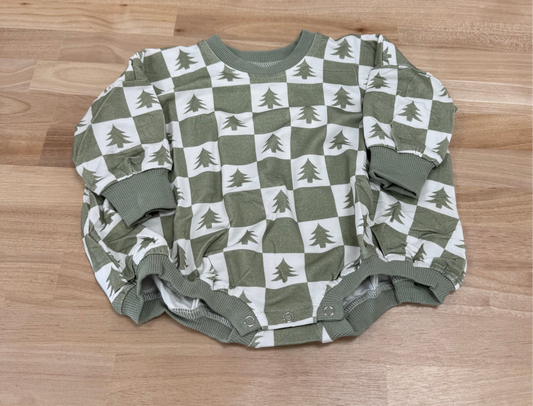 Christmas Bubble Romper