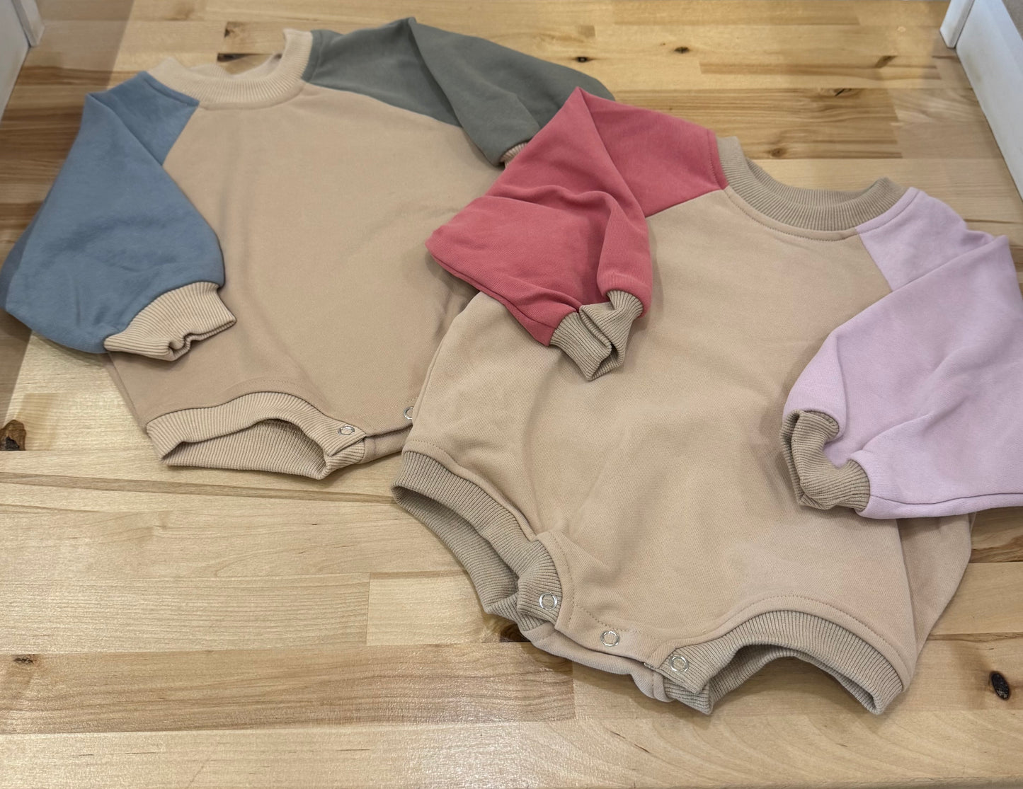 Color Block Romper