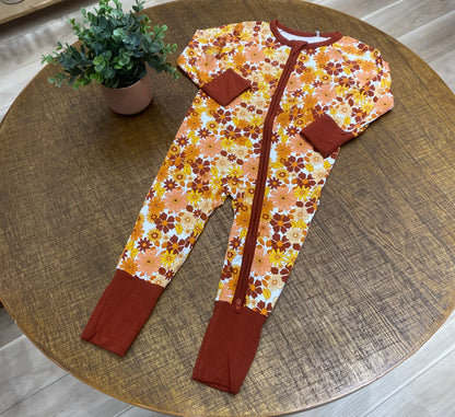 Fall Floral Sleeper