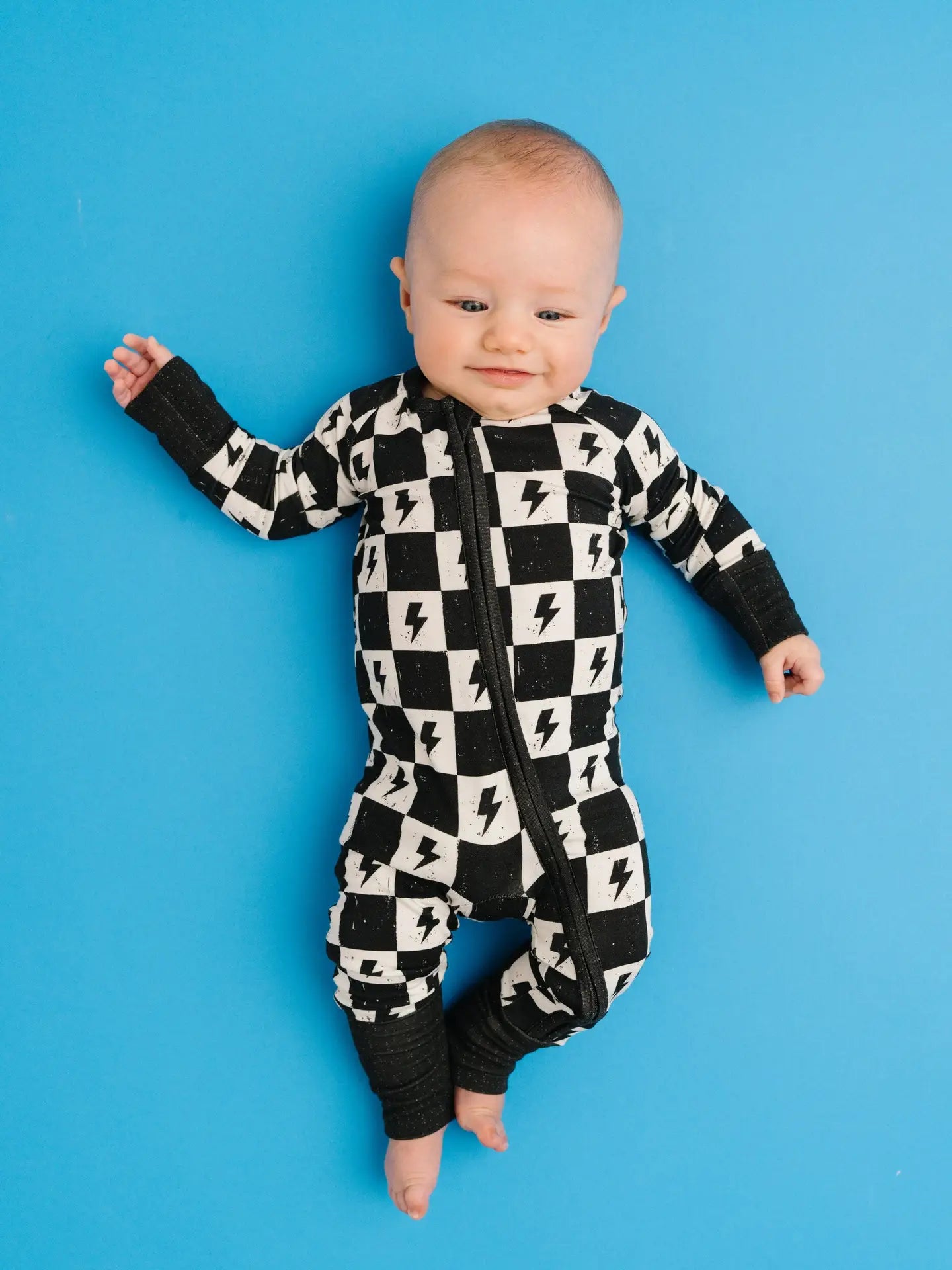 Electric Checkered Bamboo Sleeper