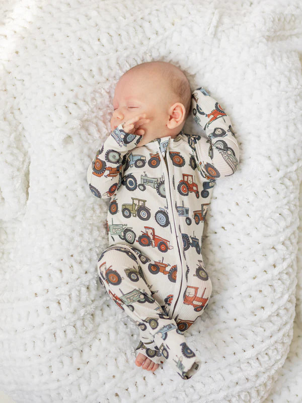 Tractor Ribbed Bamboo Sleeper