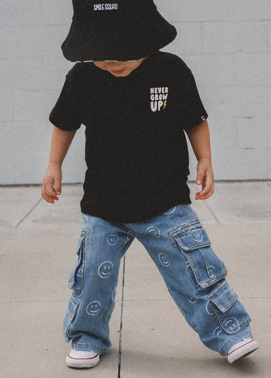 Happy Face Baggy Jeans